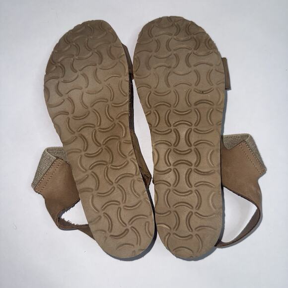BioNatura Women’s Leather Cork Sandals Flats Brown Neutral Size 41/10 - Picture 4 of 5